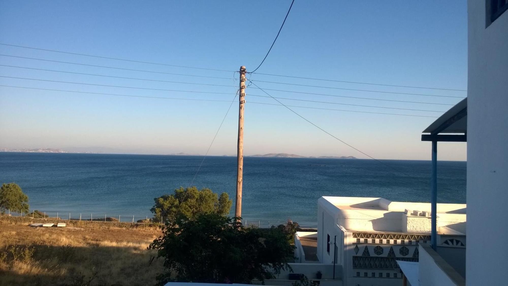 Galazio Kyma Apartment Agios Ioannis  Phòng bức ảnh
