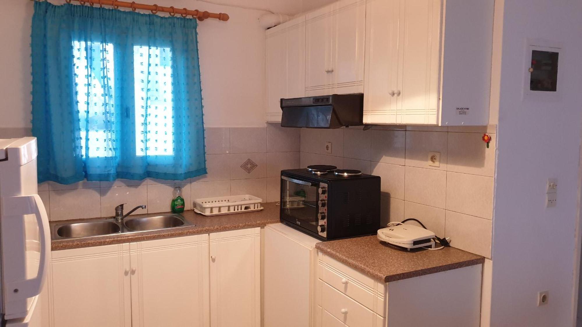 Galazio Kyma Apartment Agios Ioannis  Phòng bức ảnh