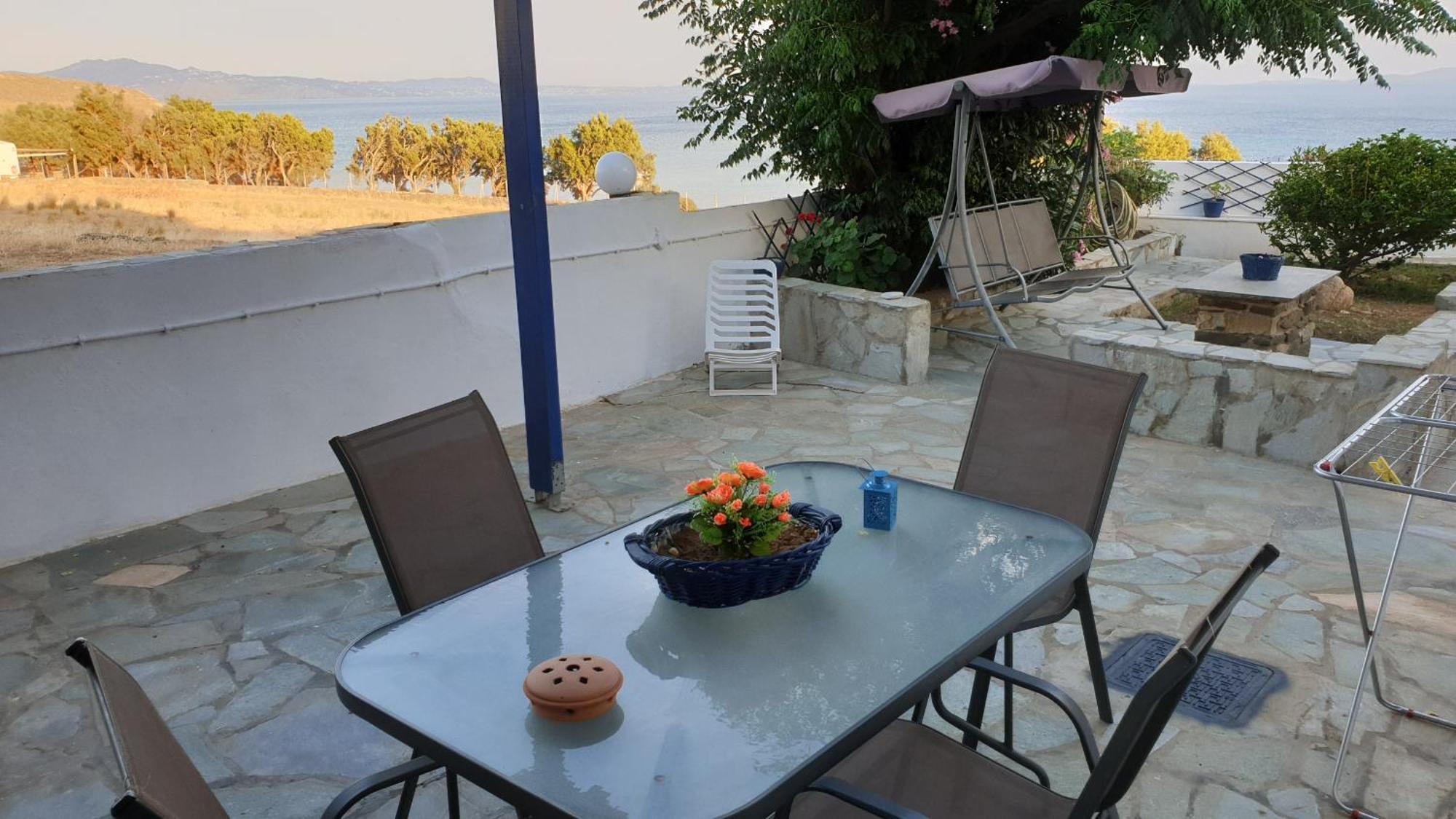 Galazio Kyma Apartment Agios Ioannis  Phòng bức ảnh