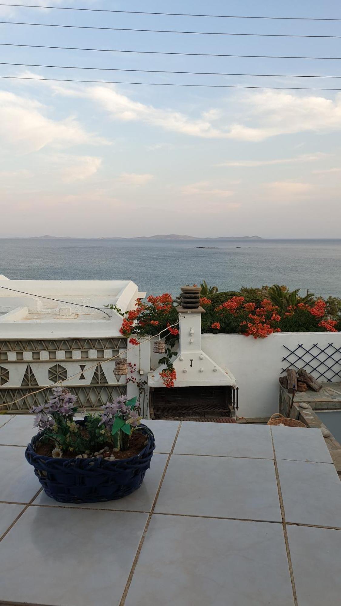 Galazio Kyma Apartment Agios Ioannis  Phòng bức ảnh