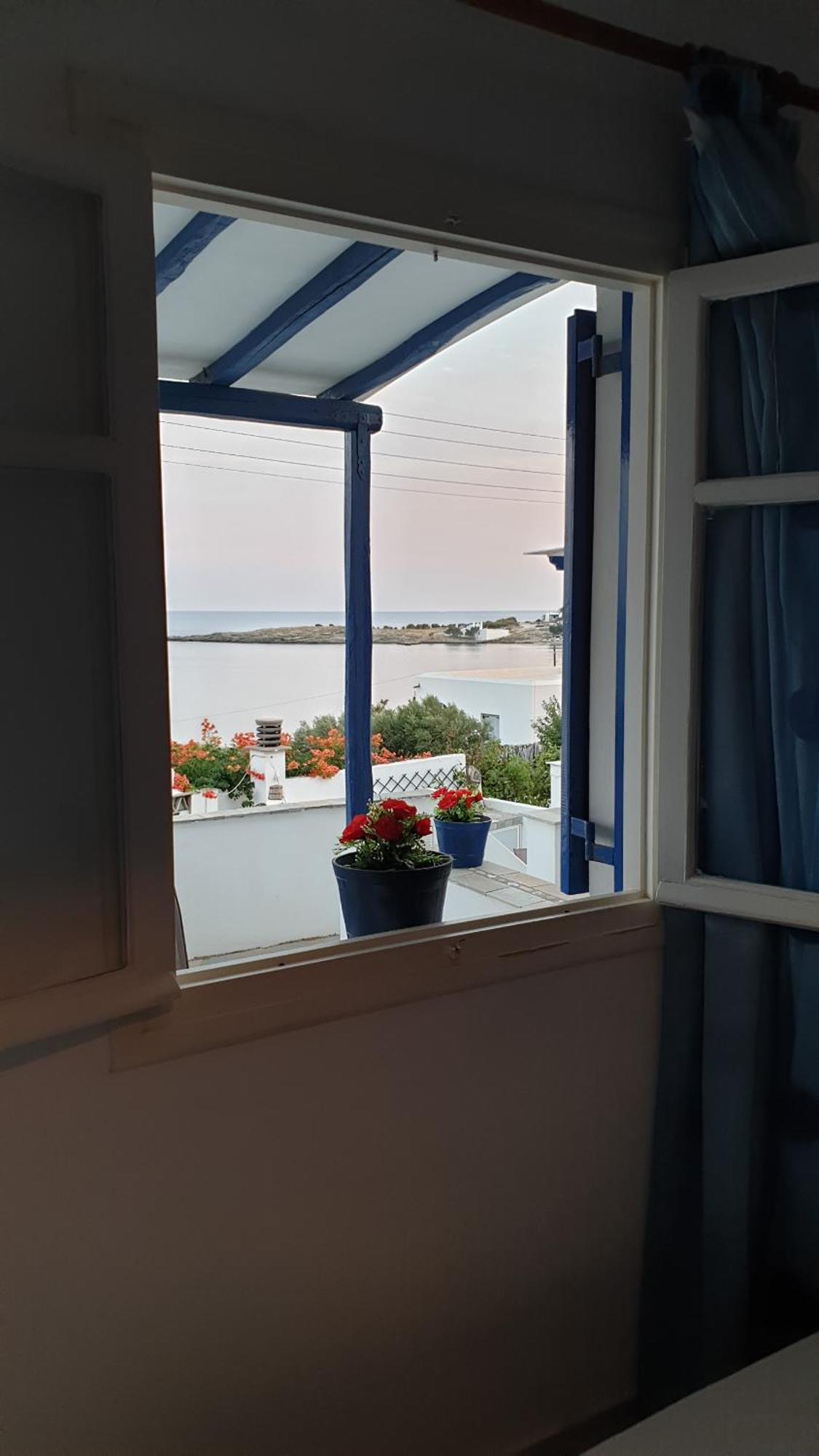 Galazio Kyma Apartment Agios Ioannis  Phòng bức ảnh