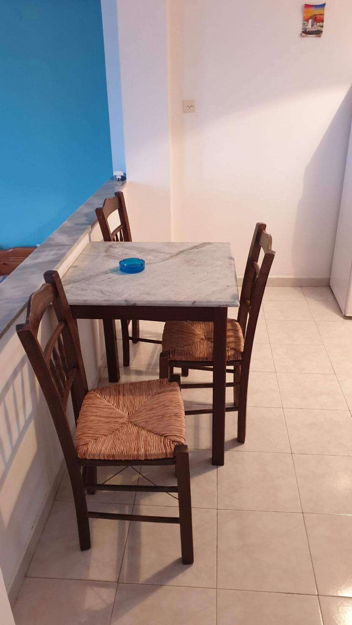 Galazio Kyma Apartment Agios Ioannis  Phòng bức ảnh