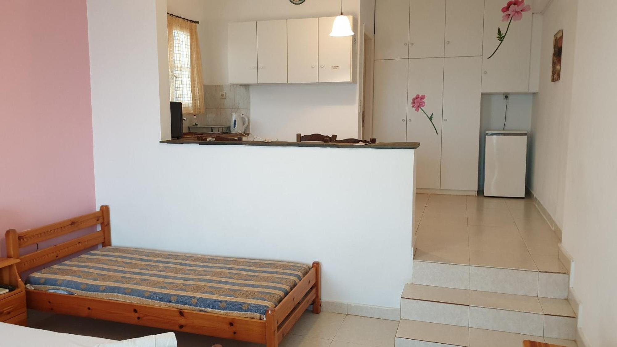 Galazio Kyma Apartment Agios Ioannis  Phòng bức ảnh