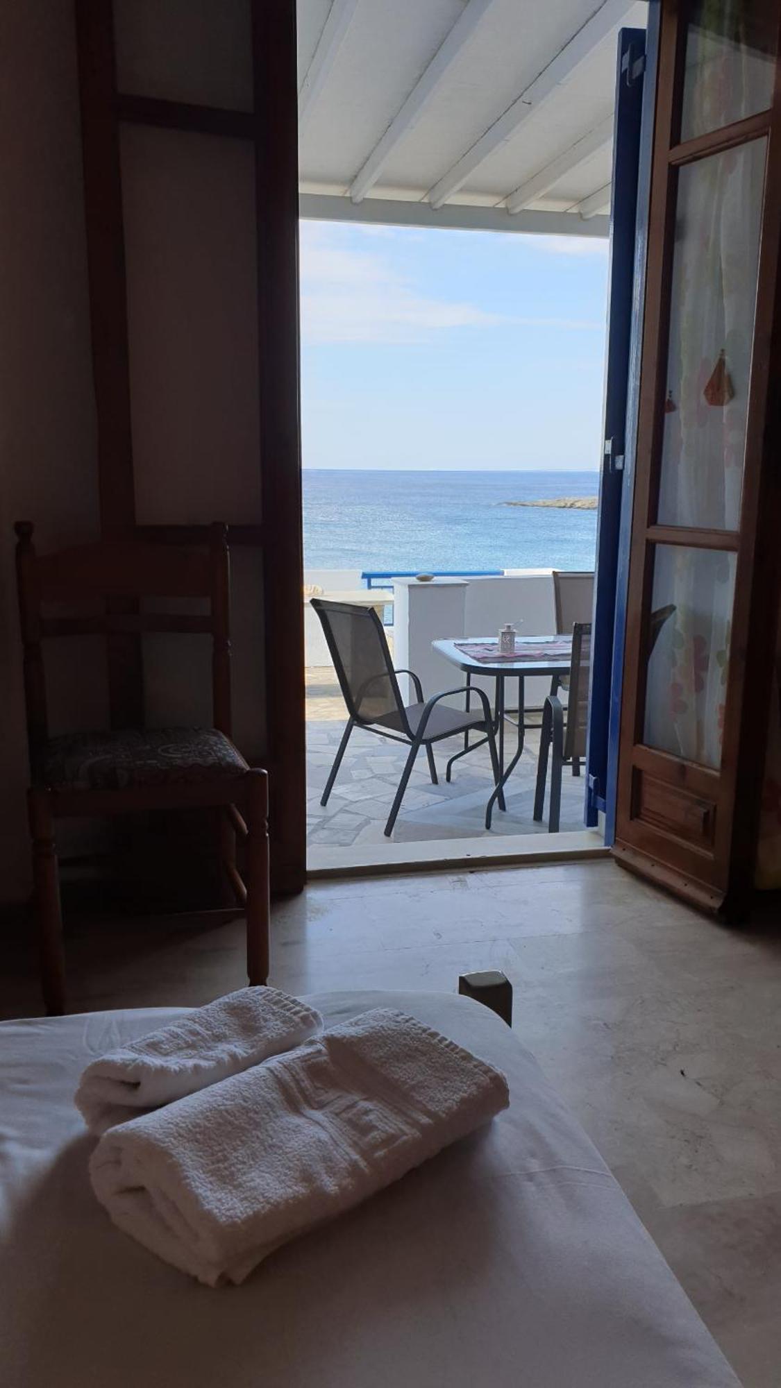 Galazio Kyma Apartment Agios Ioannis  Phòng bức ảnh