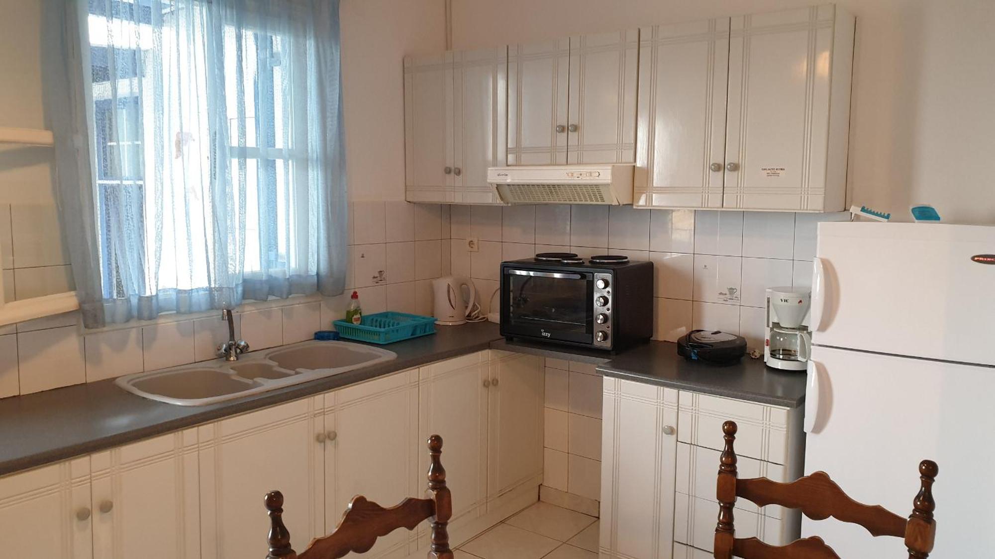 Galazio Kyma Apartment Agios Ioannis  Phòng bức ảnh