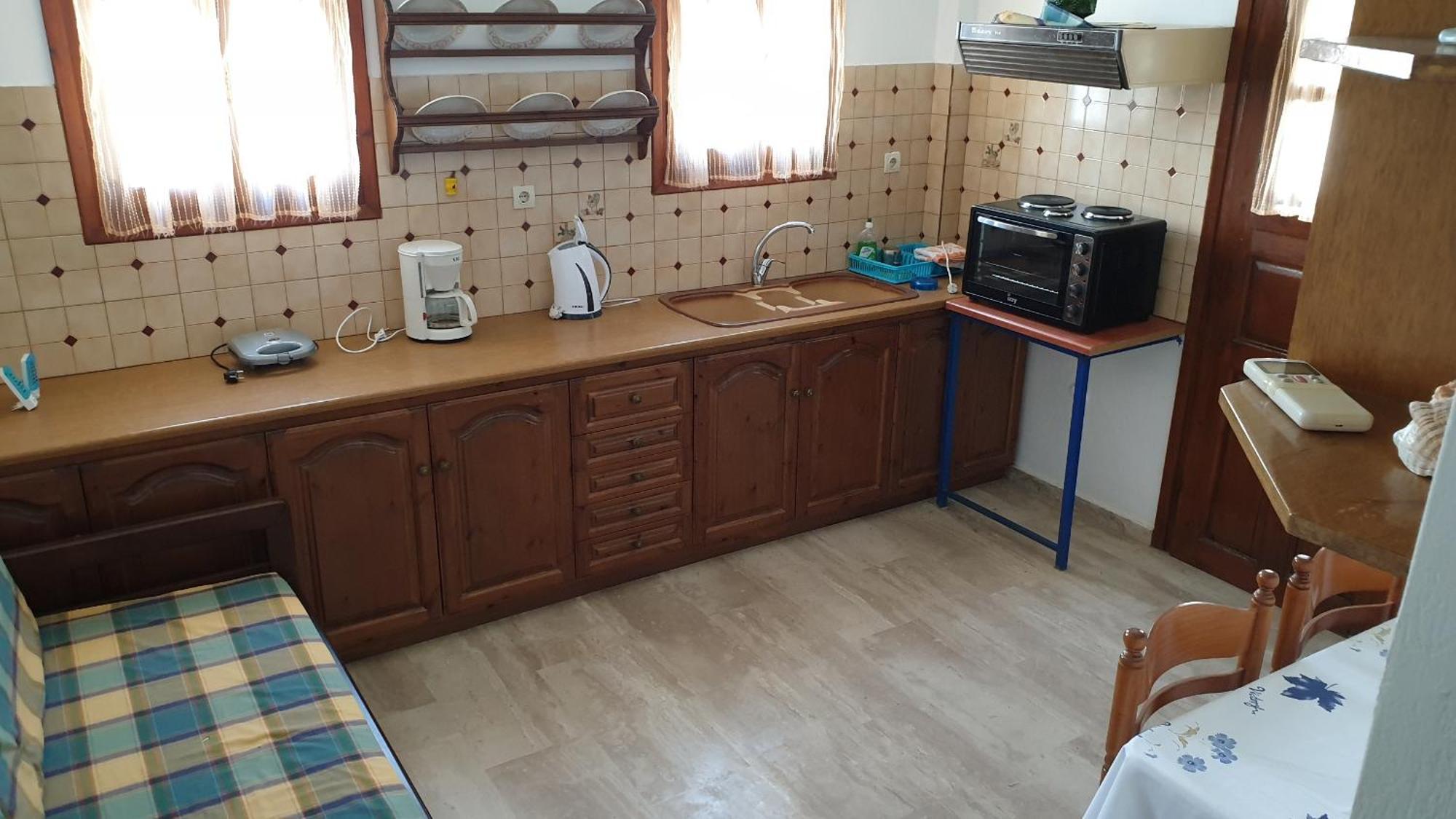 Galazio Kyma Apartment Agios Ioannis  Phòng bức ảnh