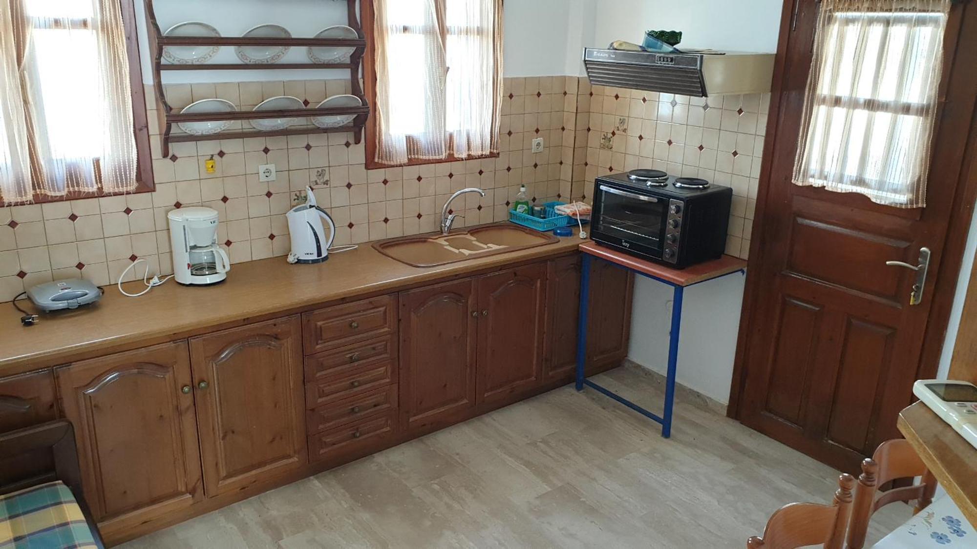 Galazio Kyma Apartment Agios Ioannis  Phòng bức ảnh